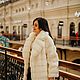 Эко шуба из меха Тиссавель. Шубы. Azaliya. Интернет-магазин Ярмарка Мастеров.  Фото №2