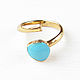 Ring track with cubic zirconia, gold ring with cubic zirconia. Rings. Irina Moro. My Livemaster. Фото №8