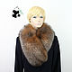 Collar convertible Fox fur 'Crystal' No. №16. Collars. Mishan (mishan). Online shopping on My Livemaster.  Фото №2
