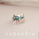 Ring "Cat" (silver, enamel). Rings. VAGANOVA jewelry. My Livemaster. Фото №4