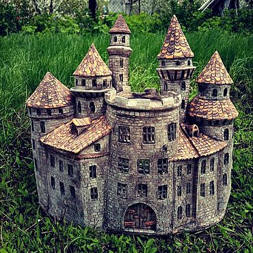 Для дома и интерьера ручной работы. Ярмарка Мастеров - ручная работа Замок Готика. Ночник.. Handmade.