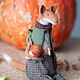 Author toy: Forest fox (mascot, red fox, pumpkin, mushroom), Felted Toy, Ekaterinburg,  Фото №1