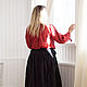 Юбка бохо баллон черная MUHA-356a. Юбки. MUHA (vintagechic). Ярмарка Мастеров.  Фото №5