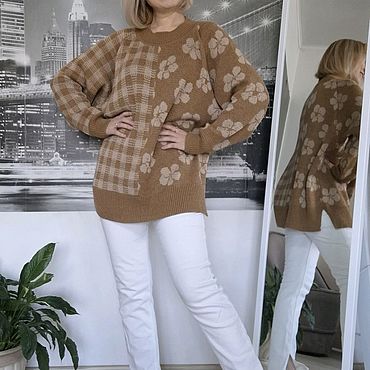 Одежда ручной работы. Ярмарка Мастеров - ручная работа Джемпер Подснежник. Handmade.