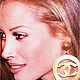 Винтаж: Chanel LOGO «Как у звезд» винтаж. Серьги винтажные. Александрия (sweetvintage). Ярмарка Мастеров.  Фото №5