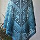 Шаль крючком-Платок крючком-Шаль вязаная. Шали. Multi Color Crochet (voronkova-olga). Интернет-магазин Ярмарка Мастеров.  Фото №2