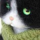 Котик Том. Мягкие игрушки. Марина Хороших. Ярмарка Мастеров.  Фото №5