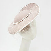 Аксессуары handmade. Livemaster - original item Wedding hat 