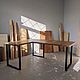Угловой компьютерный стол с столешницей из массива дуба. Столы. WFN Furniture - Столы на заказ. Интернет-магазин Ярмарка Мастеров.  Фото №2