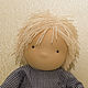 THE BOY DOLL. Doll from fabric. Textile doll. Stuffed Toys. bee_littlefamily. My Livemaster. Фото №5