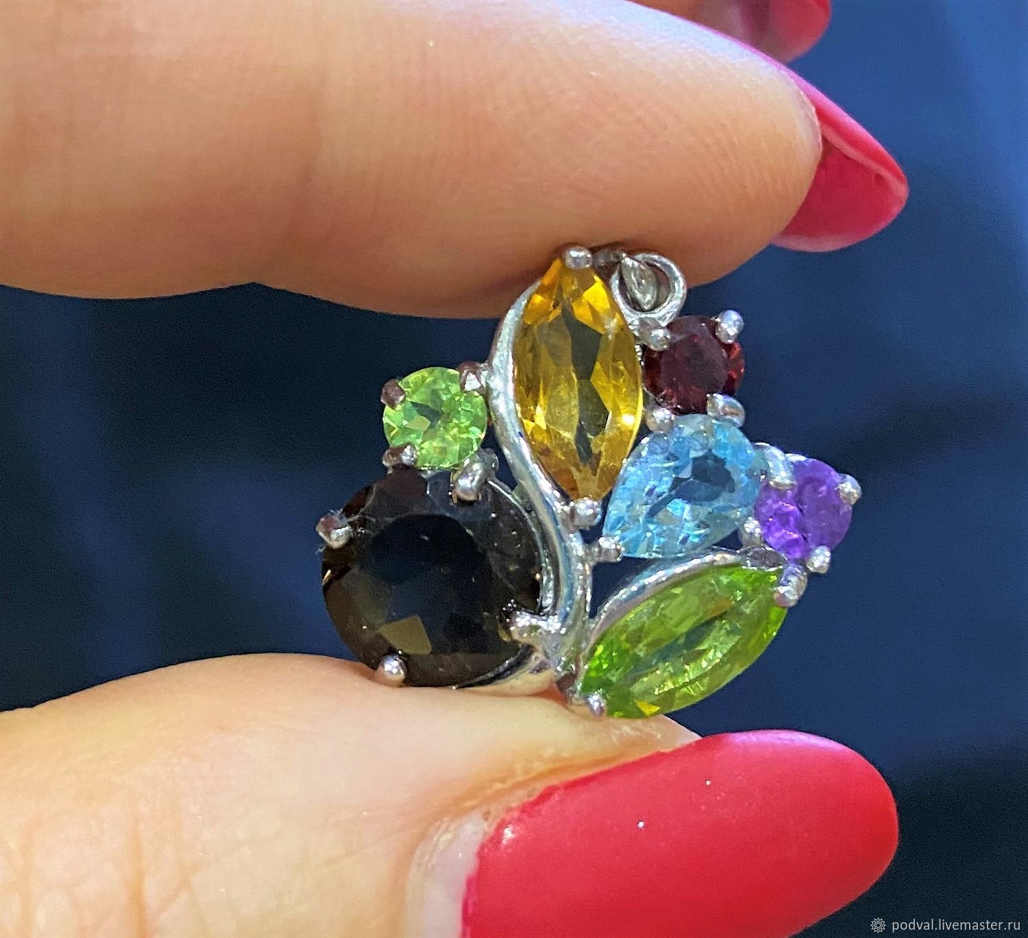 Серебро С Натуральными Камнями Интернет Магазин