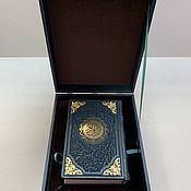 Сувениры и подарки handmade. Livemaster - original item The Koran in the Tatar language (gift leather book in a casket). Handmade.