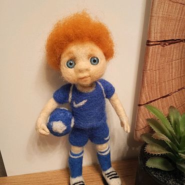 Куклы и игрушки ручной работы. Ярмарка Мастеров - ручная работа Кукла ручной работы в технике "сухое валяние".. Handmade.
