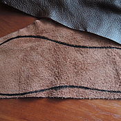 Материалы для творчества handmade. Livemaster - original item Cow leather for slipper soles. Handmade.
