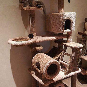 Зоотовары ручной работы. Ярмарка Мастеров - ручная работа Когтеточка "Шик". Handmade.