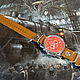 Steampunk style wristwatch 'Red Clock'. Watches. Neformal-World. My Livemaster. Фото №5