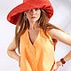 Raffia Hat 2Lillys | Coral, Hats1, Moscow,  Фото №1