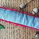 Handmade textile bracelet 'Scarlet poppies'. Textile bracelet. Straw creations. My Livemaster. Фото №4
