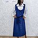 Сарафан " Особа" из микровельвета на кнопках. Сарафаны. Little___dress. Ярмарка Мастеров.  Фото №4