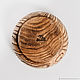 Чаша из Вяза (12,5 см)  Посуда из дерева Деревянная тарелка #T49. Тарелки. ART OF SIBERIA. Ярмарка Мастеров.  Фото №5