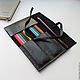 pencil case for pens and pencils leather. Canisters. migotobags. Online shopping on My Livemaster.  Фото №2