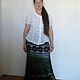 Fishnet skirt 'Gorgeous' handmade. Skirts. hand knitting from Galina Akhmedova. My Livemaster. Фото №5