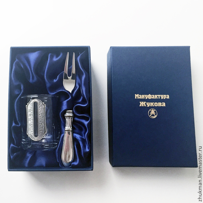 Set 'All in good measure!' with a diner fork. Set 'Egoist', Gift Boxes, Zhukovsky,  Фото №1