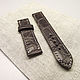 Crocodile brown 20/20 with a podium, Watches, Ekaterinburg,  Фото №1