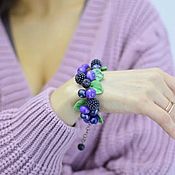 Украшения handmade. Livemaster - original item Chain bracelet: Summer berries. Handmade.