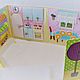 Dollhouse made of fabric and felt. Doll houses. Wonderful rukodelki. Online shopping on My Livemaster.  Фото №2