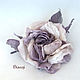 Brooch rose 'MIA', silk Flowers, cloth flowers. Flowers. Dizani. My Livemaster. Фото №5