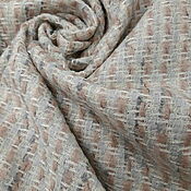 Материалы для творчества handmade. Livemaster - original item Fabric: Tweed in pastel colors. Handmade.