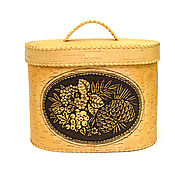 Для дома и интерьера handmade. Livemaster - original item Bread box large oval 