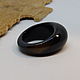 Ring ring of black and brown agate 19.5 Coffee day. Ring. Selberiya shop. My Livemaster. Фото №4