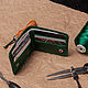 Wallet genuine leather. Eternal 'Emerald'. Wallets. Blekerman Handmade. Online shopping on My Livemaster.  Фото №2