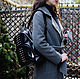 Backpack black leather FR-05. Backpacks. Tefia (tefia). Online shopping on My Livemaster.  Фото №2
