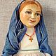 Order interior doll: Girl with peaches. Nadezhda Belova Christmas gift. Livemaster. . Interior doll Фото №3