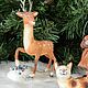 Christmas toys made of cotton wool Silver Hoof. Christmas decorations. Nadezhda Belova Christmas gift. My Livemaster. Фото №4