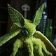 Moth textile ' Herbal'. Stuffed Toys. Secret Jar. My Livemaster. Фото №6