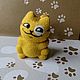 Кот Персик. Войлочная игрушка. Екатерина Малова (fluffyheart). Ярмарка Мастеров.  Фото №6