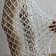 Заказать Вязаные брюки-сетка с бусинками ручная работа пинтерест. Анна Чипигина (An41k). Ярмарка Мастеров. . Брюки Фото №3
