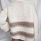 Кардиган крупной вязки. Кардиганы. Knit by Heart - Вязаная одежда 富. Ярмарка Мастеров.  Фото №4