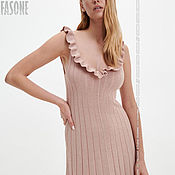 Одежда handmade. Livemaster - original item dresses: Knitted dress 