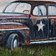 'Retro. El viejo coche' Pintura al óleo. Pictures. Buenas pinturas de Irina Belozerova. Интернет-магазин Ярмарка Мастеров.  Фото №2