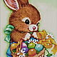 Kits for embroidery with beads: Easter Bunny, Embroidery kits, Ufa,  Фото №1
