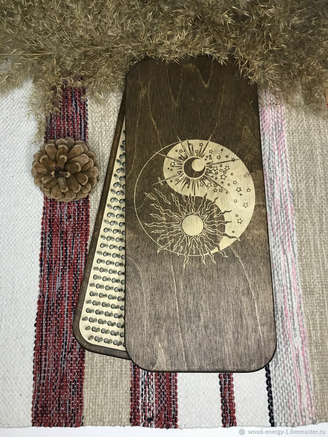 Доска садху для начинающих ЛиС шаг 10мм толстый гвоздь купить в ...