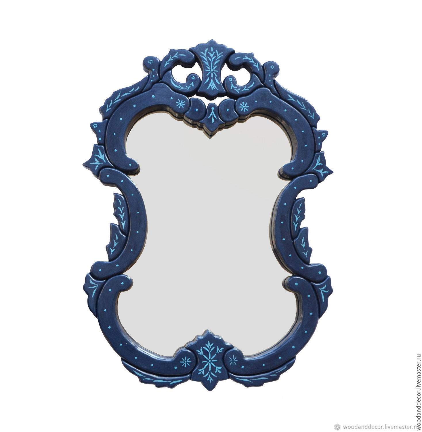 Frame mirror blue, Mirror, Ufa,  Фото №1