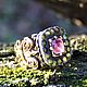Gold ring with amethyst and tourmalines Versailles. Rings. smirnov-2. Online shopping on My Livemaster.  Фото №2