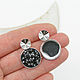 Уценка! Швензы для Swarovski 8+15 мм, позолота. Швензы. Accessoria Фурнитура для бижутерии. Интернет-магазин Ярмарка Мастеров.  Фото №2