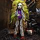 Кукла ООАК Monster High БитлДжус(Тим Бёртон), Интерьерная кукла, Нижний Новгород,  Фото №1